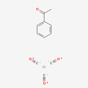 Carbon monoxide;chromium;1-phenylethanone