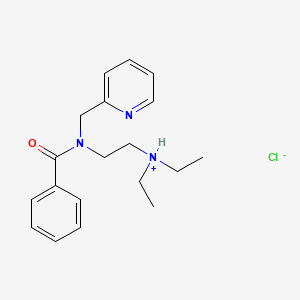 N-(2-Diethylaminoethyl)-N-(2-pyridylmethyl)benzamide hydrochloride