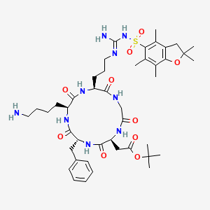 Protected cyclic RGDfK(NH2)