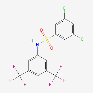 N-[3,5-bis-(Trifluoromethyl)phenyl]-3,5-dichlorobenzenesulfonamide