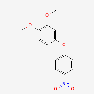 4-(3,4-Dimethoxyphenoxy)-1-nitrobenzene