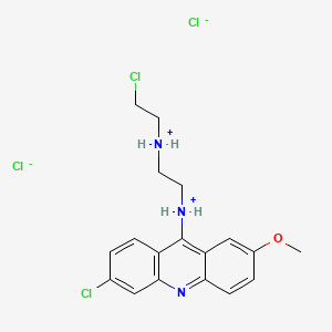 9-(2-((2-Chloroethyl)amino)ethylamino)-6-chloro-2-methoxyacridine, dihydrochloride