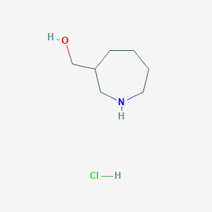B1374474 Azepan-3-ylmethanol hydrochloride CAS No. 856627-55-9
