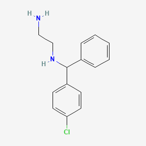 N-(alpha-(p-Chlorophenyl)benzyl)ethylenediamine