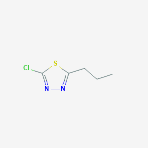 B1374481 2-Chloro-5-propyl-1,3,4-thiadiazole CAS No. 116035-47-3