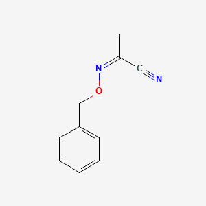 Pyruvonitrile, O-benzyloxime