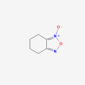 molecular formula C6H8N2O2 B13744948 Tetramethylene furoxan CAS No. 2209-36-1