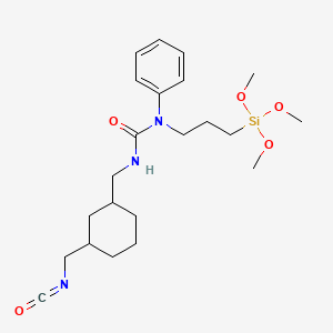 Urea, N'-[[3-(isocyanatomethyl)cyclohexyl]methyl]-N-phenyl-N-[3-(trimethoxysilyl)propyl]-