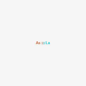 molecular formula AsLa B13745010 Lanthanum arsenide CAS No. 12255-04-8