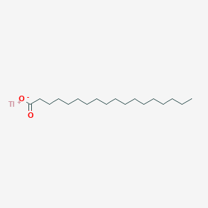 molecular formula C18H35O2Tl B13745074 Thallium(1+) octadecanoate CAS No. 33734-56-4