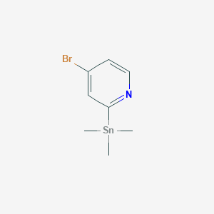 4-Bromo-2-(trimethylstannyl)-pyridine