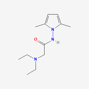 2-(Diethylamino)-N-(2,5-dimethylpyrrol-1-yl)acetamide