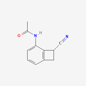 n-(8-Cyanobicyclo[4.2.0]octa-1,3,5-trien-2-yl)-acetamide