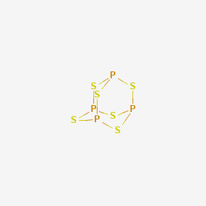 molecular formula P4S6 B13745174 Tetraphosphorus hexasulfide CAS No. 12165-71-8