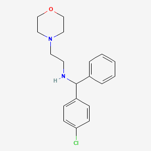 4-(2-(alpha-(p-Chlorophenyl)benzylamino)ethyl)morpholine