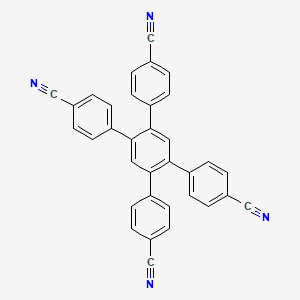 1,2,4,5-Tetrakis(4-cyanophenyl)benzene