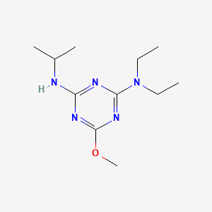 2-Methoxy-4-isopropylamino-6-diethylamino-s-triazine