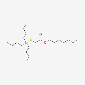 B13745394 Isooctyl ((tributylstannyl)thio)acetate CAS No. 26896-31-1