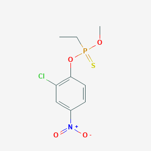 O-(2-Chloro-4-nitrophenyl) O-methyl ethylphosphonothioate