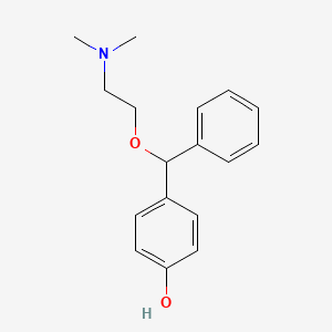 4-((2-(Dimethylamino)ethoxy)(phenyl)methyl)phenol