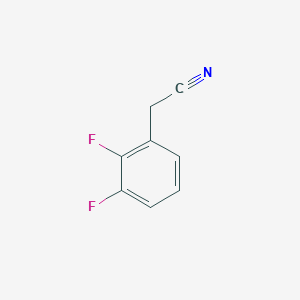 molecular formula C8H5F2N B137455 2,3-二氟苯乙腈 CAS No. 145689-34-5