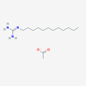 2-Dodecylguanidine ethanoate