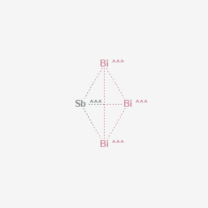 molecular formula Bi3Sb B13745627 CID 6914524 CAS No. 12323-26-1