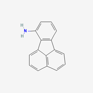 molecular formula C16H11N B13745643 7-Aminofluoranthene CAS No. 13177-27-0