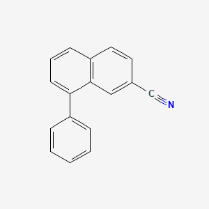 8-Phenylnaphthalene-2-carbonitrile