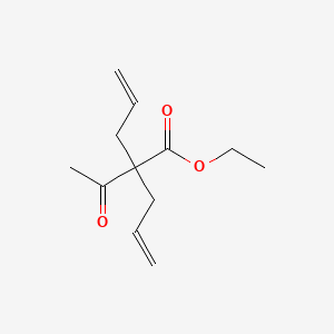 Ethyl 2-acetyl-2-allylpent-4-ene-1-oate