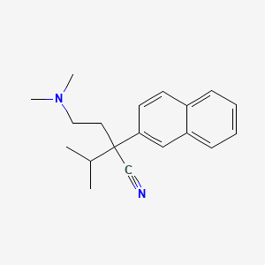 alpha-Isopropyl-alpha-(2-dimethylaminoethyl)-2-naphthylacetonitrile