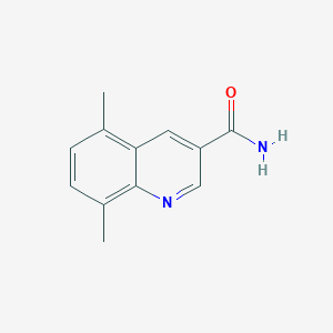 5,8-Dimethylquinoline-3-carboxamide