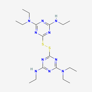 1,3,5-Triazine-2,4-diamine, 6,6'-dithiobis[N,N,N'-triethyl-