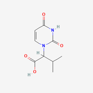 2-(2,4-Dioxopyrimidin-1-yl)-3-methylbutanoic acid