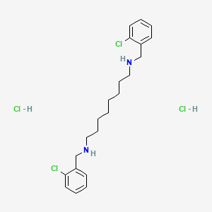 Octamethylenediamine, N,N'-bis(o-chlorobenzyl)-, dihydrochloride