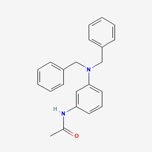 Acetamide, N-[3-[bis(phenylmethyl)amino]phenyl]-