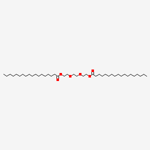 molecular formula C42H82O6 B13745995 Ethane-1,2-diylbis(oxyethane-1,2-diyl) distearate CAS No. 25062-49-1