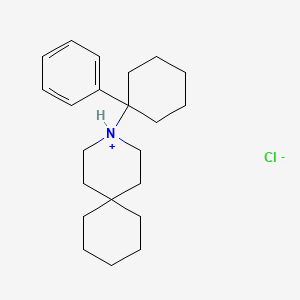 3-(1-Phenylcyclohexyl)-3-azaspiro(5.5)undecane hydrochloride