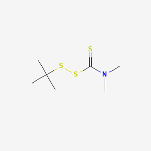 tert-Butylsulfenyl dimethyldithiocarbamate