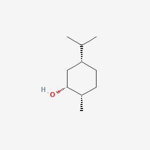 molecular formula C10H20O B13746139 [1R-(1alpha,2alpha,5alpha)]-5-(isopropyl)-2-methylcyclohexan-1-ol CAS No. 42846-32-2