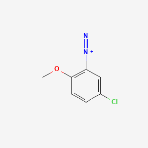 Benzenediazonium, 5-chloro-2-methoxy-