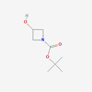B137462 Tert-butyl 3-hydroxyazetidine-1-carboxylate CAS No. 141699-55-0