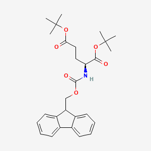 Di-tert-butyl (((9H-fluoren-9-yl)methoxy)carbonyl)-L-glutamate