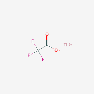 molecular formula C2F3O2Tl+2 B13746207 Thallium(3+); 2,2,2-trifluoroacetate 