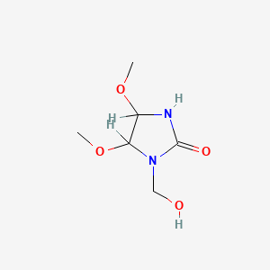 1-(Hydroxymethyl)-4,5-dimethoxyimidazolidin-2-one