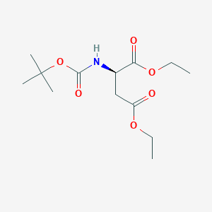 (R)-2-Tert-butoxycarbonylamino-succinic acid bis(diethyl ester)