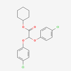 cyclohexyl 2,2-bis(4-chlorophenoxy)acetate