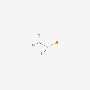 molecular formula C2H5Br B13746289 Bromoethane-1,2,2-D3 