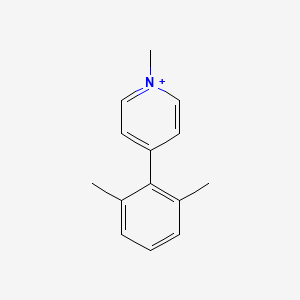 4-(2,6-Dimethylphenyl)-1-methylpyridin-1-ium