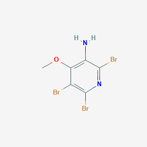 2,5,6-Tribromo-4-methoxypyridin-3-amine